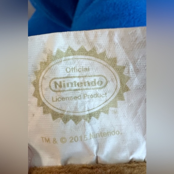 Super Mario Giant 22 Inch Nintendo Plush Stuffed‎ Toy with secret hiding pocket - Picture 7 of 8